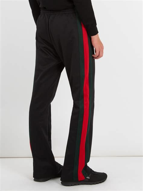 gucci black sweatpants|Gucci leggings for men.